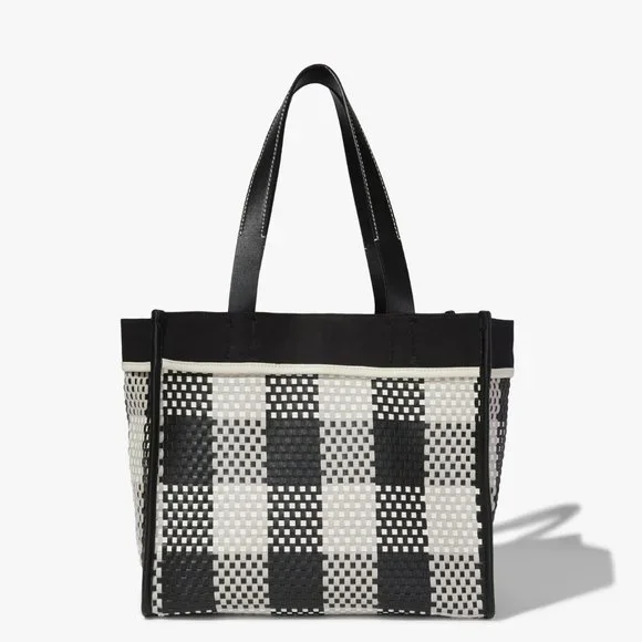 PROENZA SCHOULER Large Morris Woven Plaid Tote - Picture 2 of 9